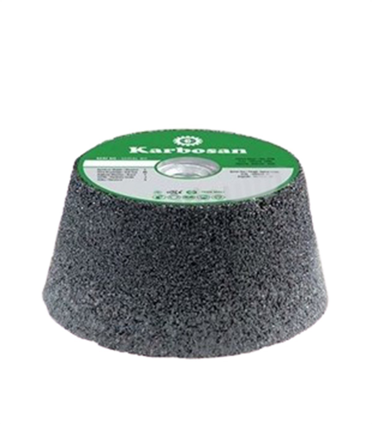 Karbosan Konik Çanak Taşı 125X50Xm14 14210 resmi