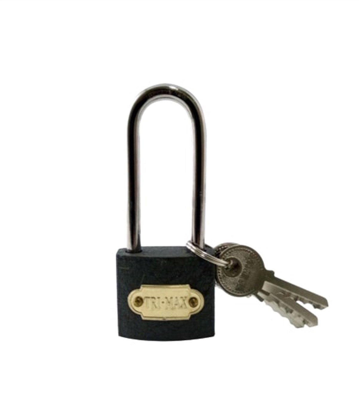 Bay-Tec Asma Kilit Gri Uzun 38mm Mk2328 resmi