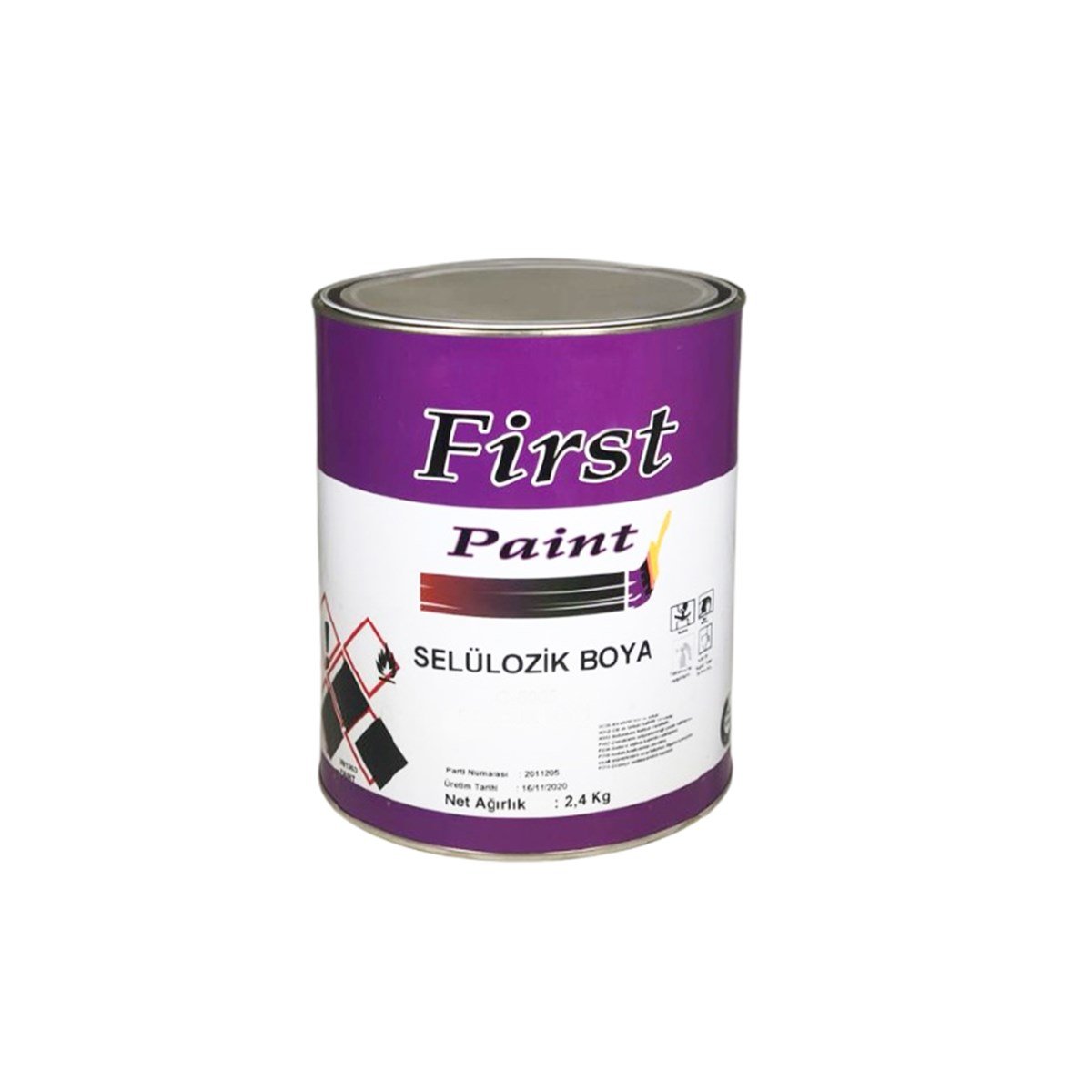 First Selülozik Boya Makine Yeşili 2,40 Kg resmi