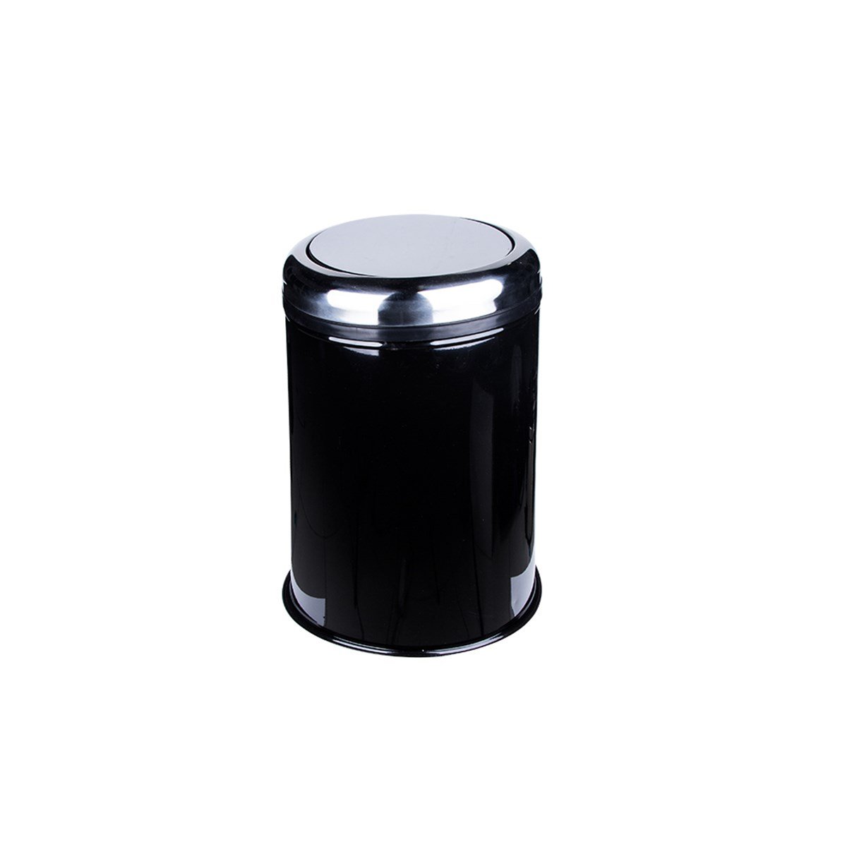 Maxiflow Pratik Kapak Çöp Kovası 45 Lt Siyah 28666 resmi