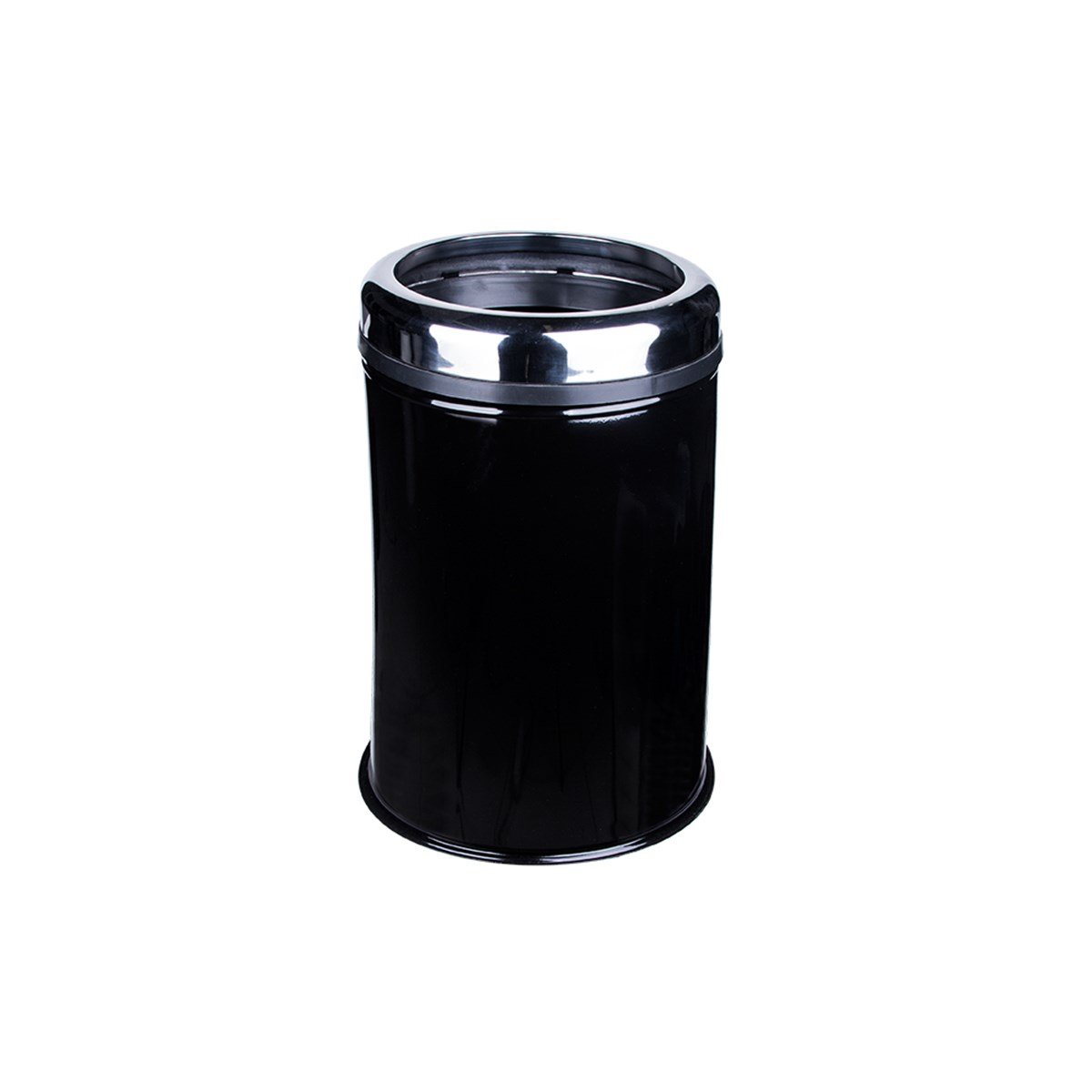 Maxiflow Pratik Çemberli Çöp Kovası 8 Lt Siyah 28671 resmi