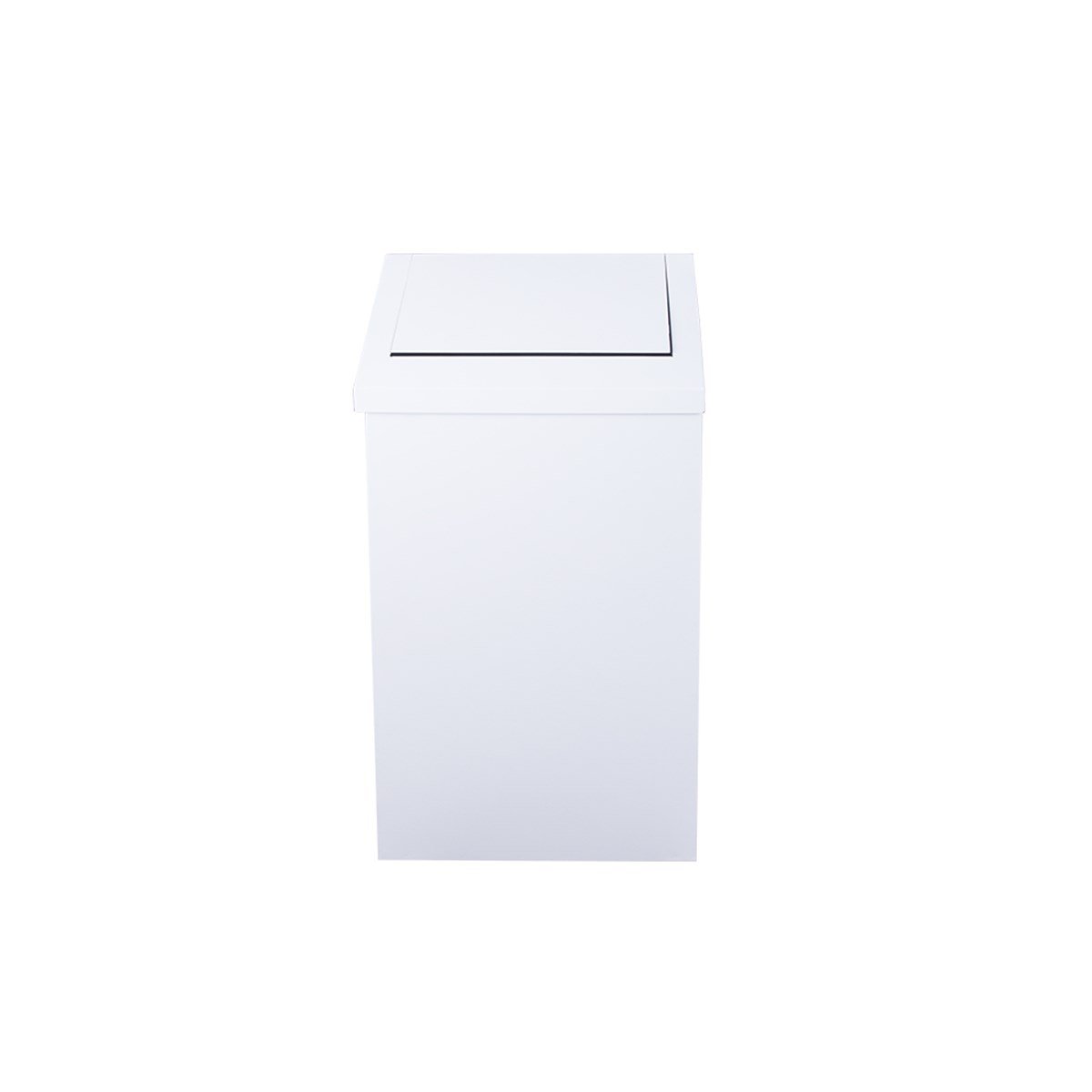 Maxiflow Sallanır Kapak Çöp Kovası 16 Lt Beyaz 28695 resmi