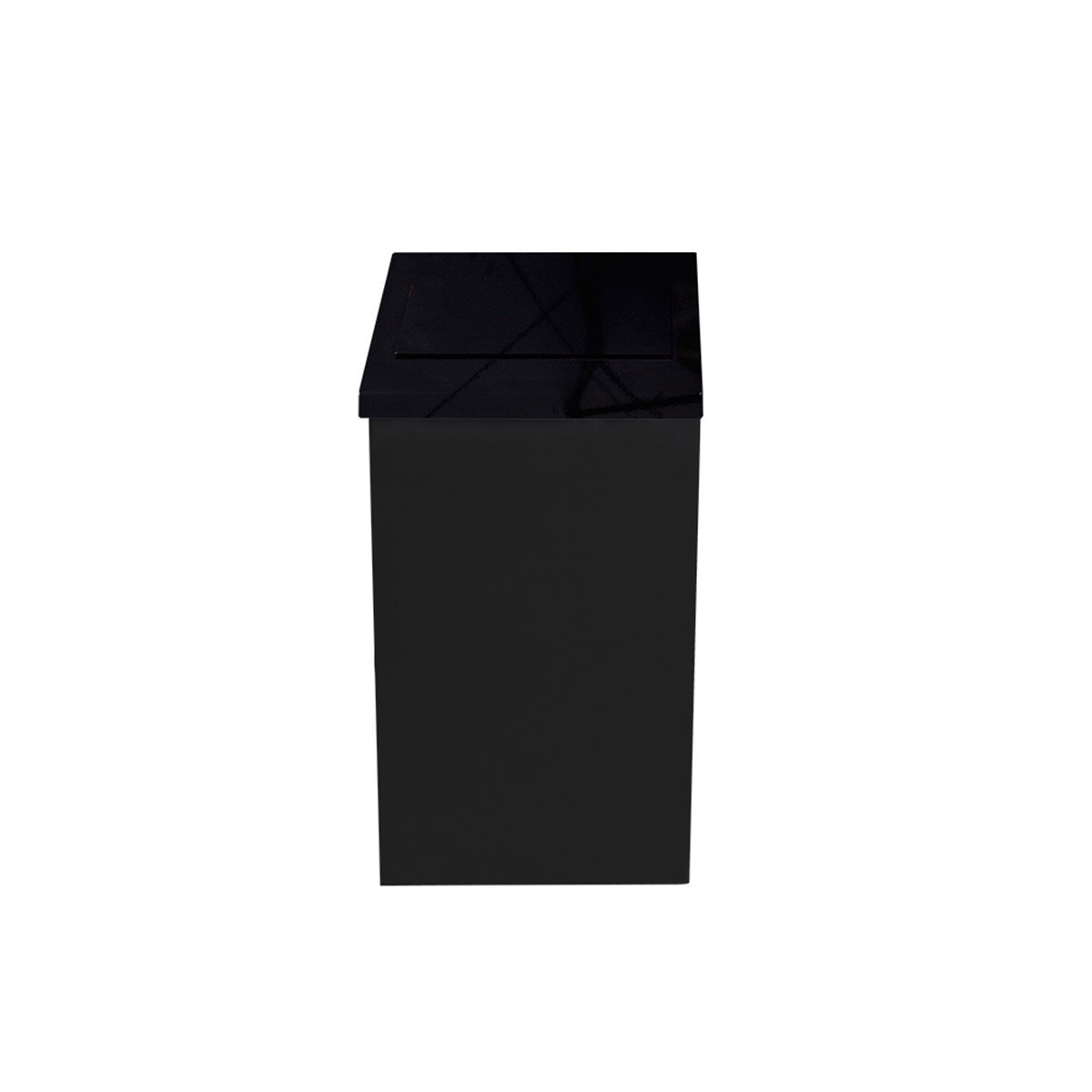 Maxiflow Sallanır Kapak Çöp Kovası 16 Lt Siyah 28696 resmi