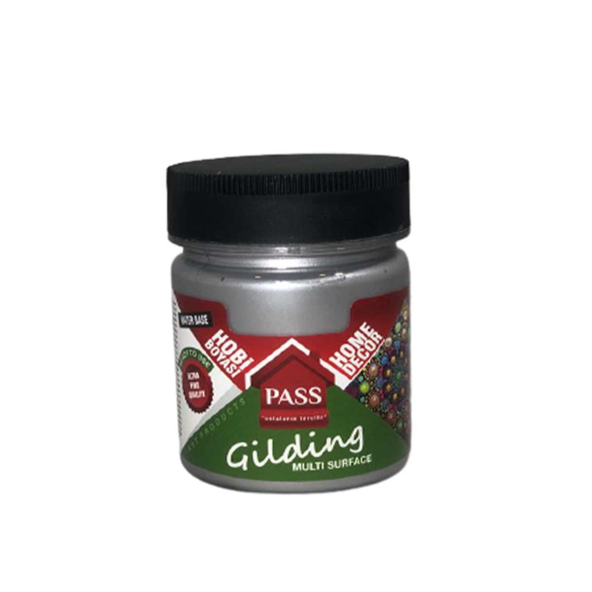 Pass Gildings Yaldız Hobi Boyası 120Cc 5008 Gümüş resmi