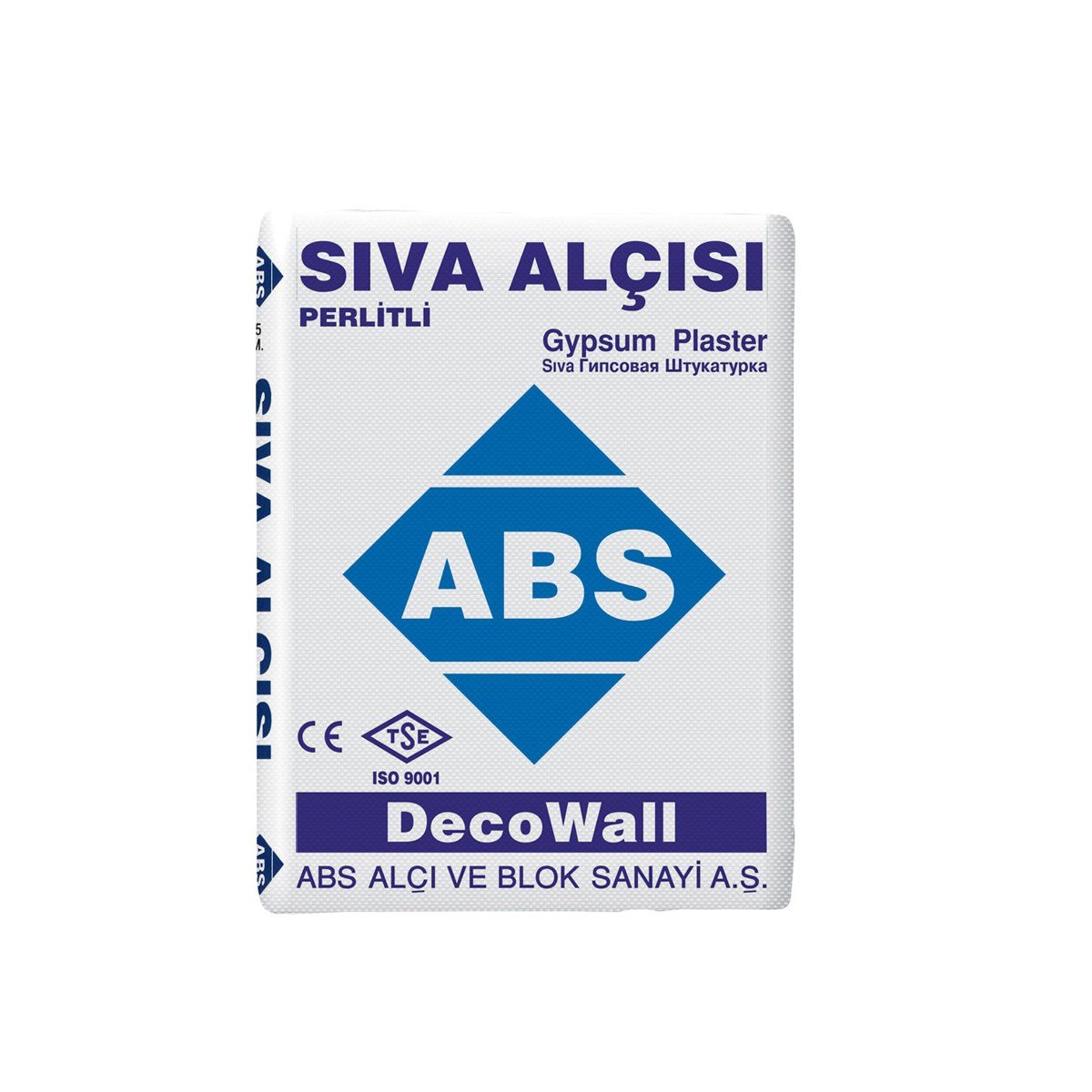 Abs Sıva Alçı 25 Kg resmi