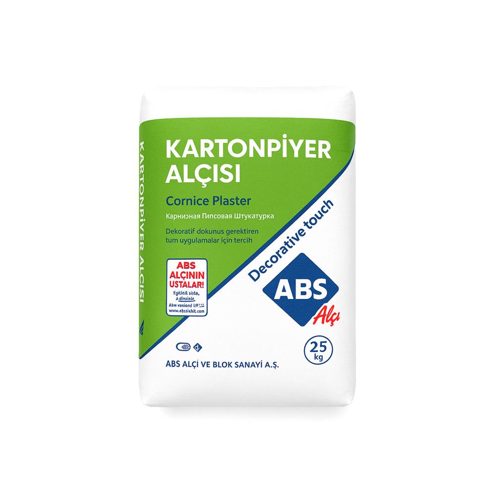 Abs Kartonpiyer Alçı 25 Kg resmi