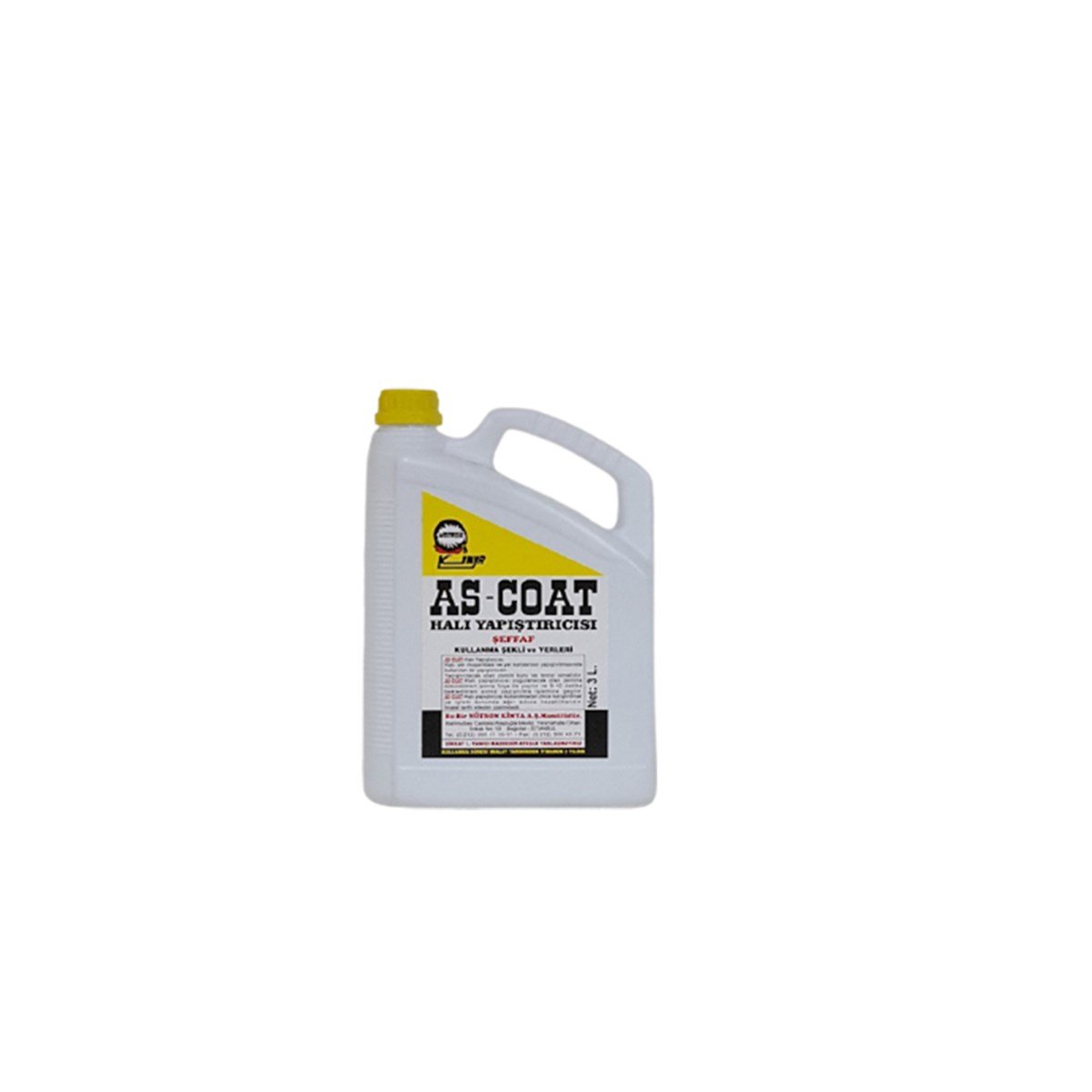 As-Coat Halı Yapıştırıcı 3 Lt resmi