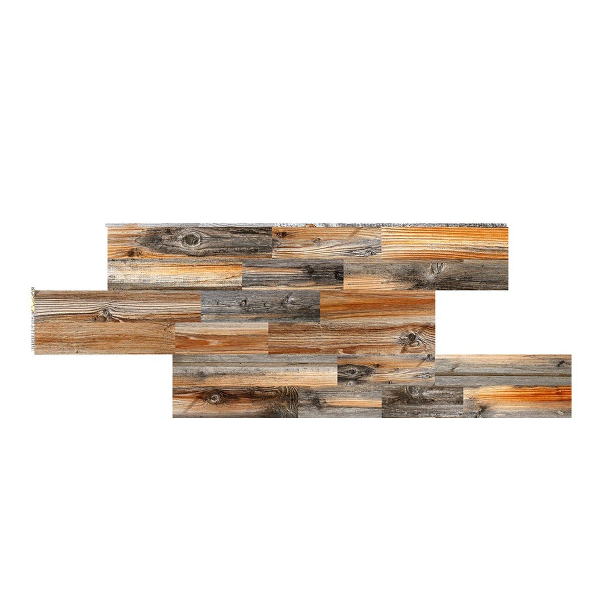 Stikwall Wood Strafor Duvar Kaplama Paneli Wd-02 16X100X1 Cm resmi