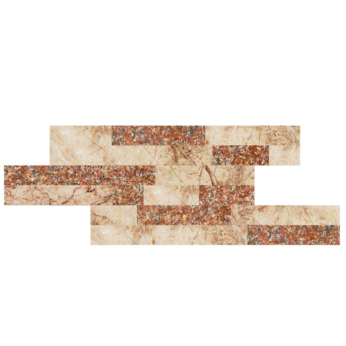 Stikwall Mermer Strafor Duvar Kaplama Paneli Mb-02 16X100X1 Cm resmi