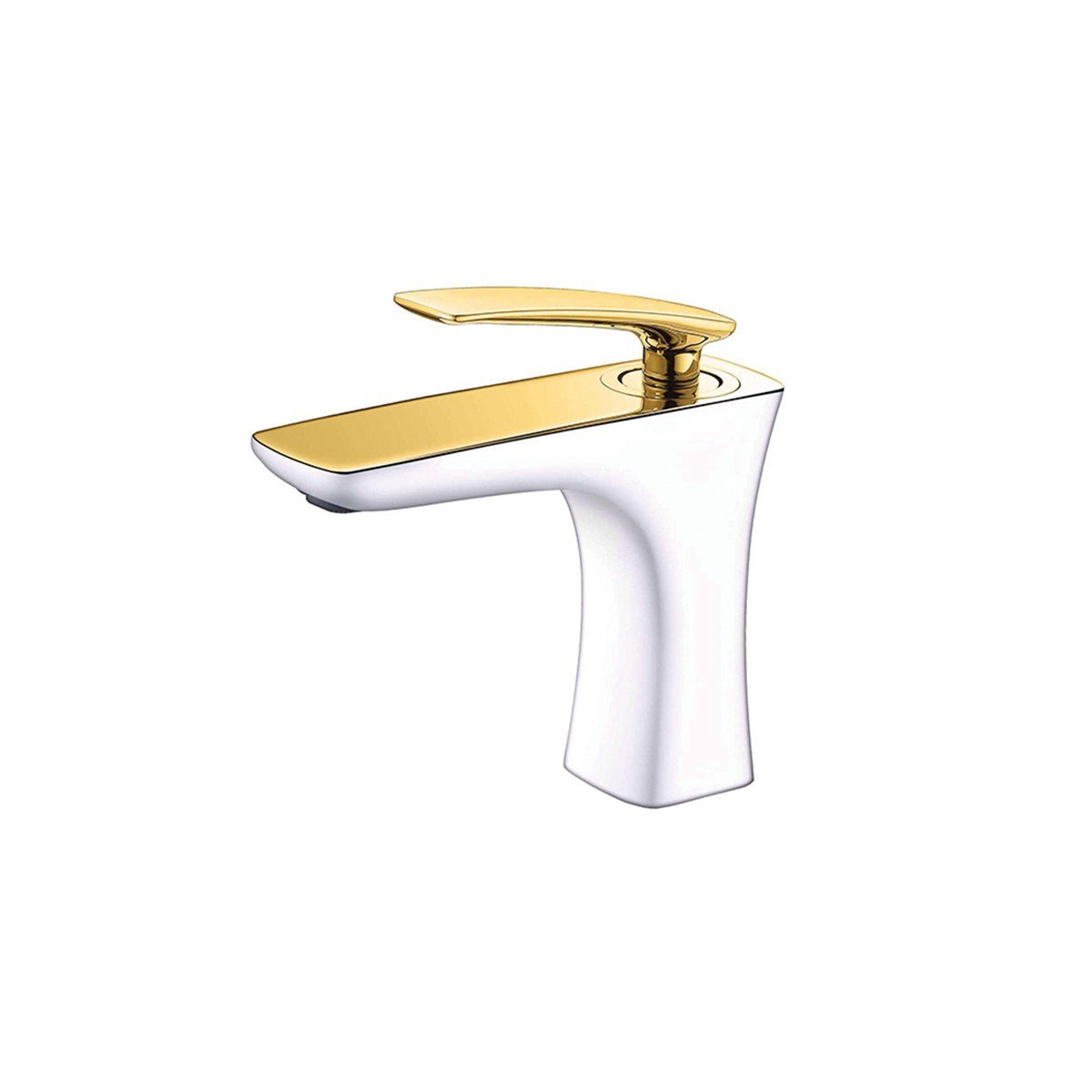 Newarc Life Lavabo Bataryası Altın -Beyaz 981521Wg resmi