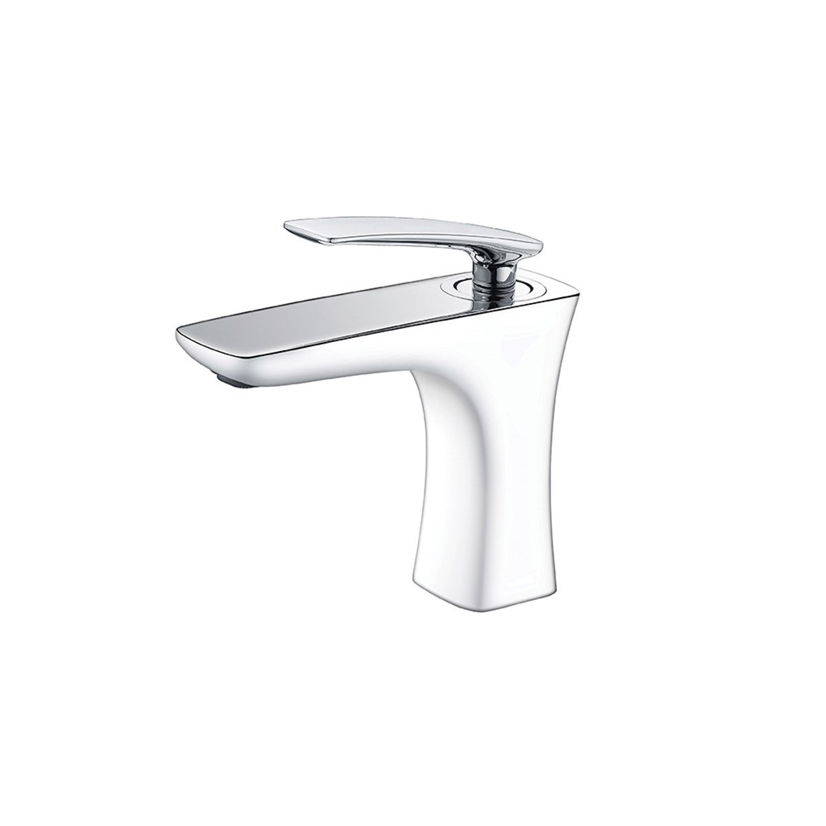 Newarc Life Lavabo Bataryası Krom -Beyaz  981521Kb resmi