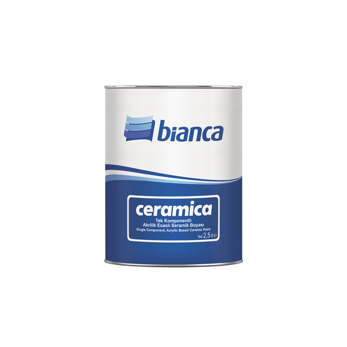 Bianca Ceramica Seramik Boyası Beyaz 2,5 Lt resmi