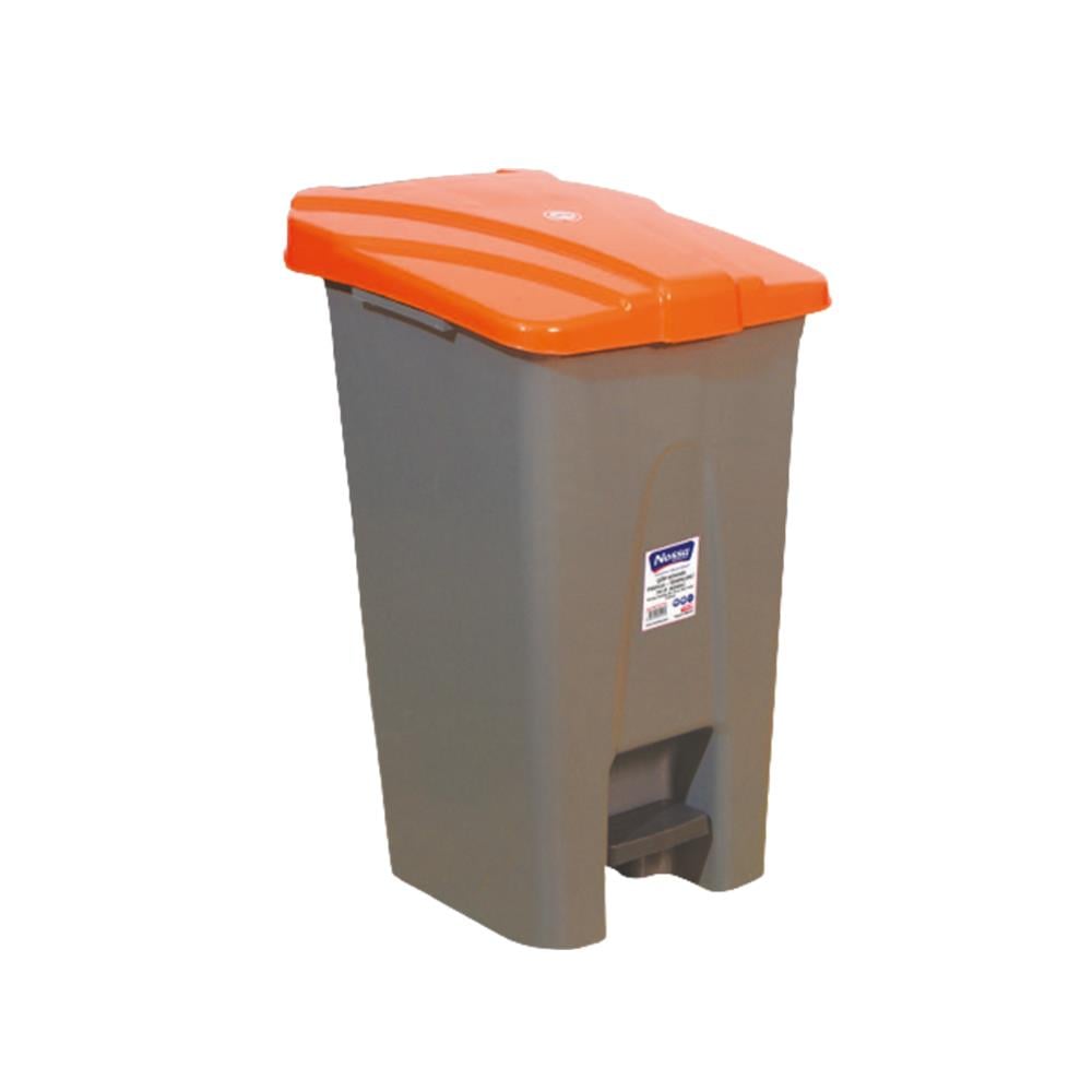 70 Lt Tekerlekli Çöp Konteyner Pedallı PCK-1470 resmi