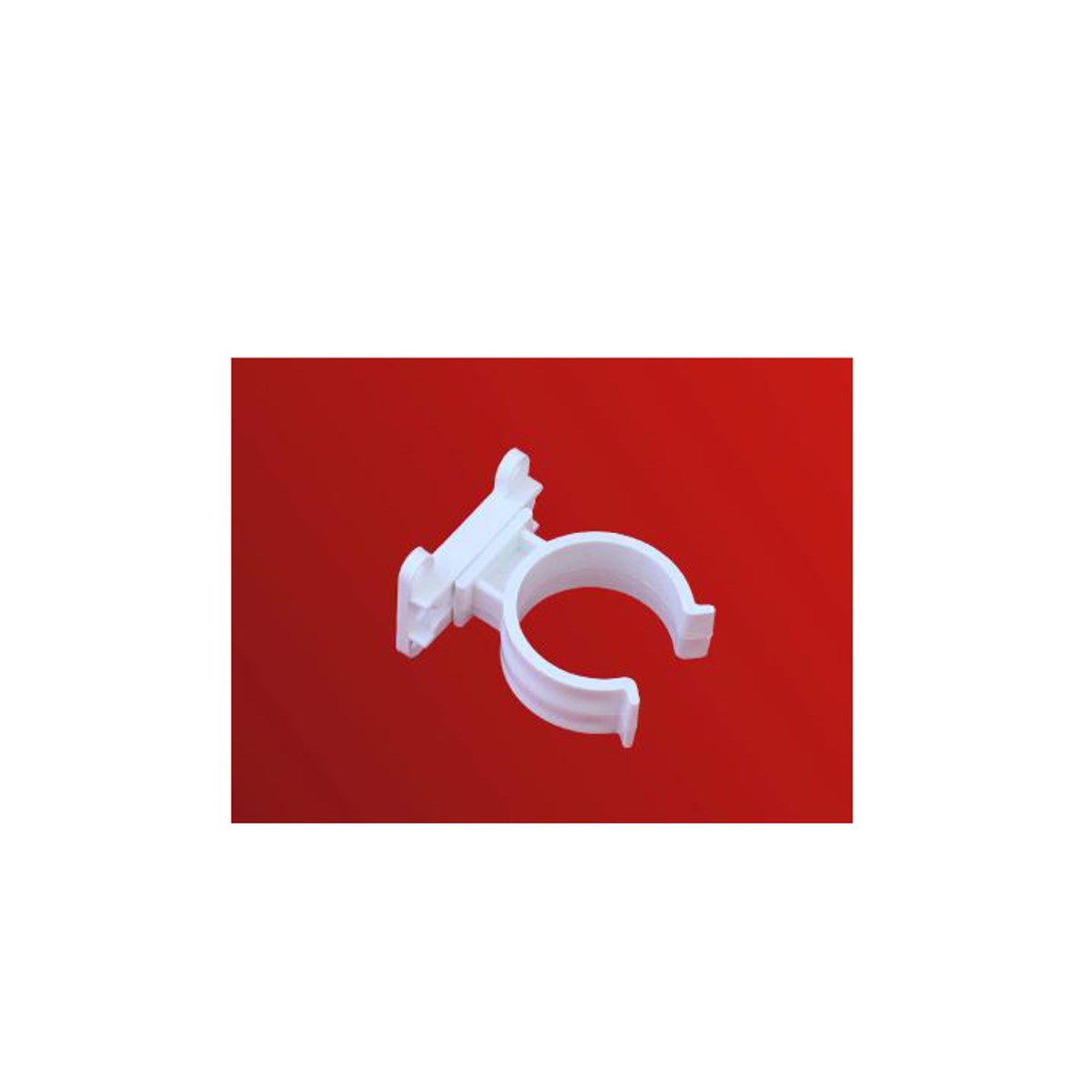 Metali Baza Klipsli Beyaz (Ahşap) 4'Lü 6026 resmi