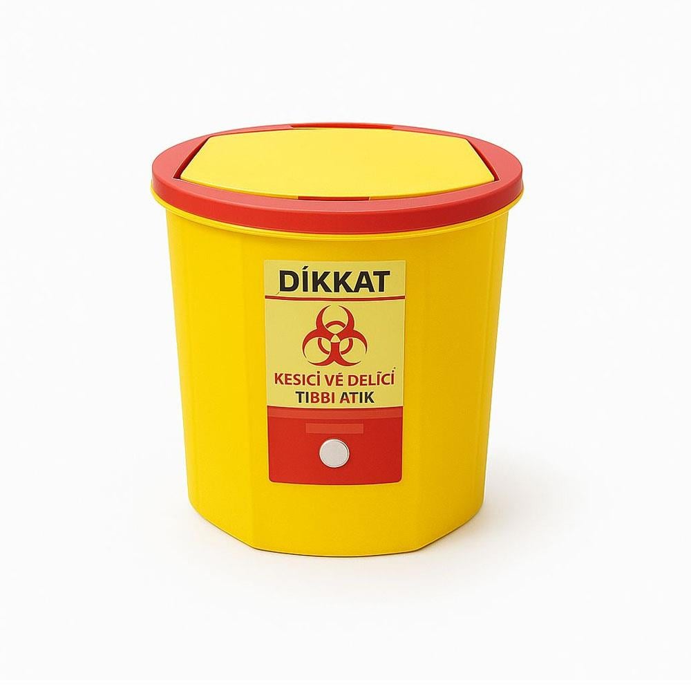 Nemkar Tıbbi Atık Kova TAK-3210 10 Lt resmi