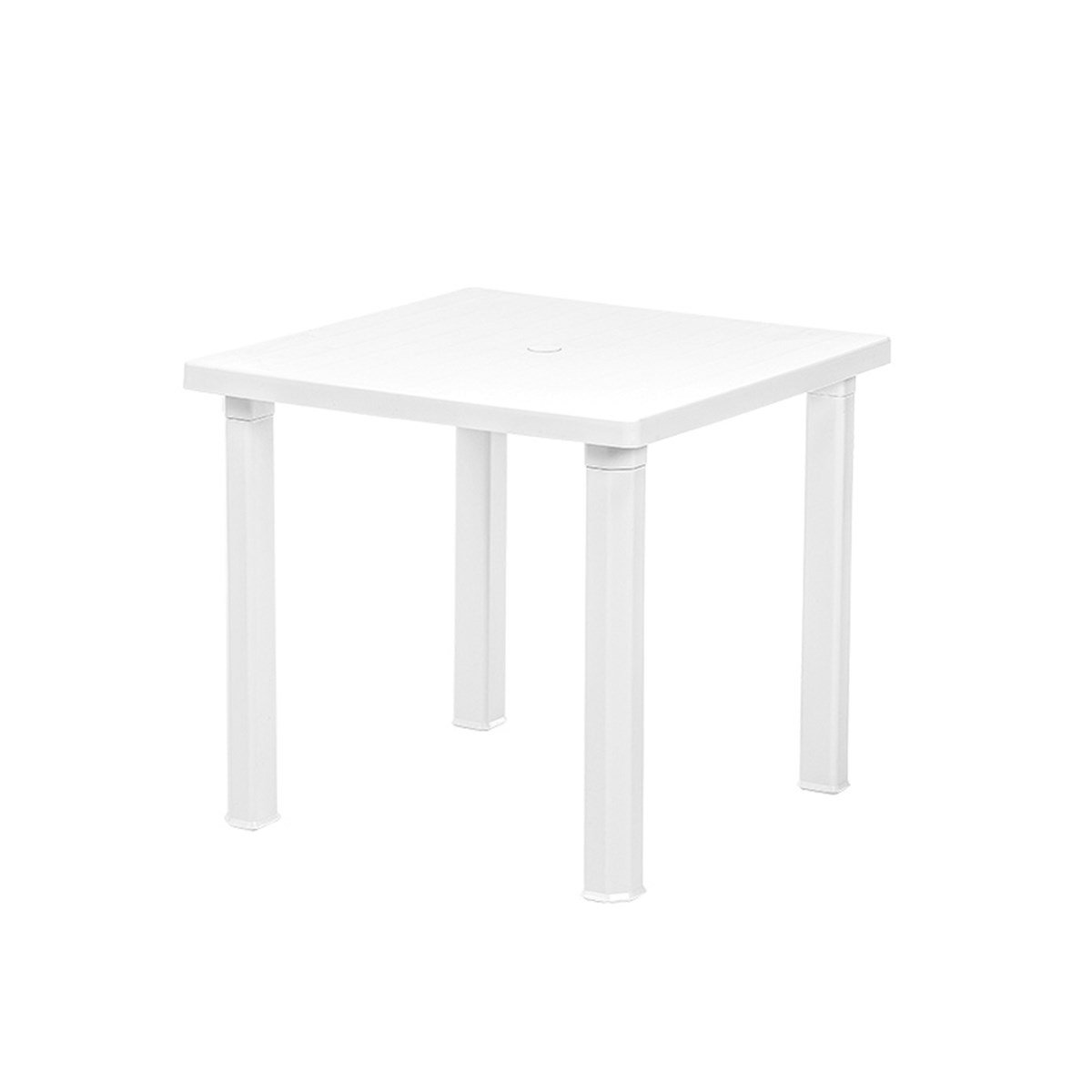 Brezza 2570 Kare Masa 80x80 Cm Beyaz resmi