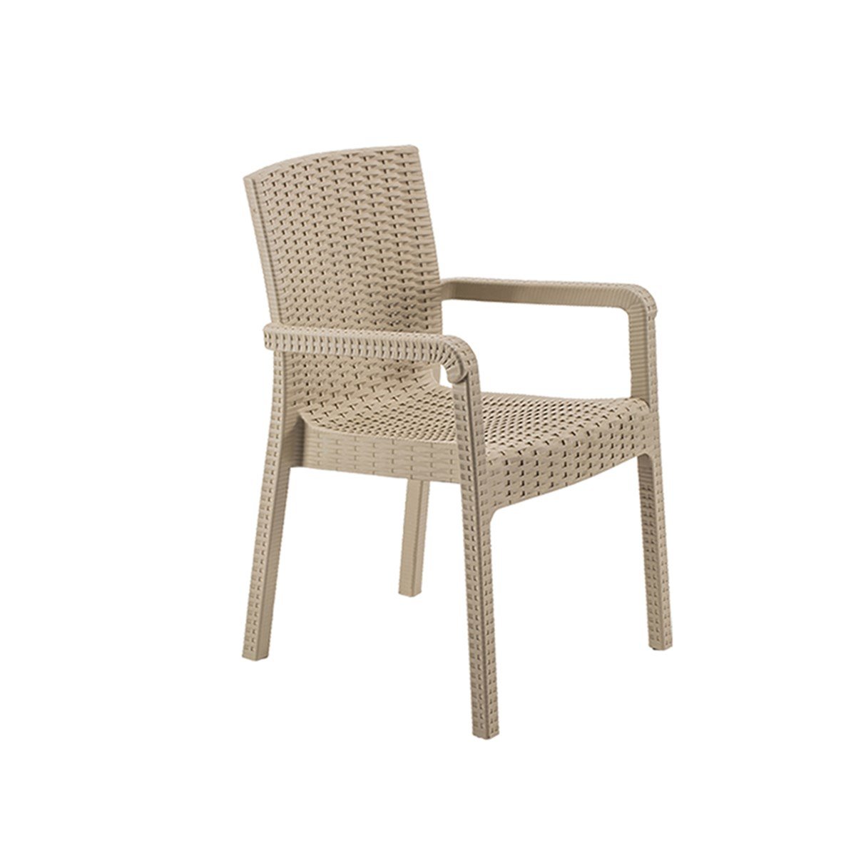 Brezza 2527 Rattan Royal Koltuk Çöl Beji resmi