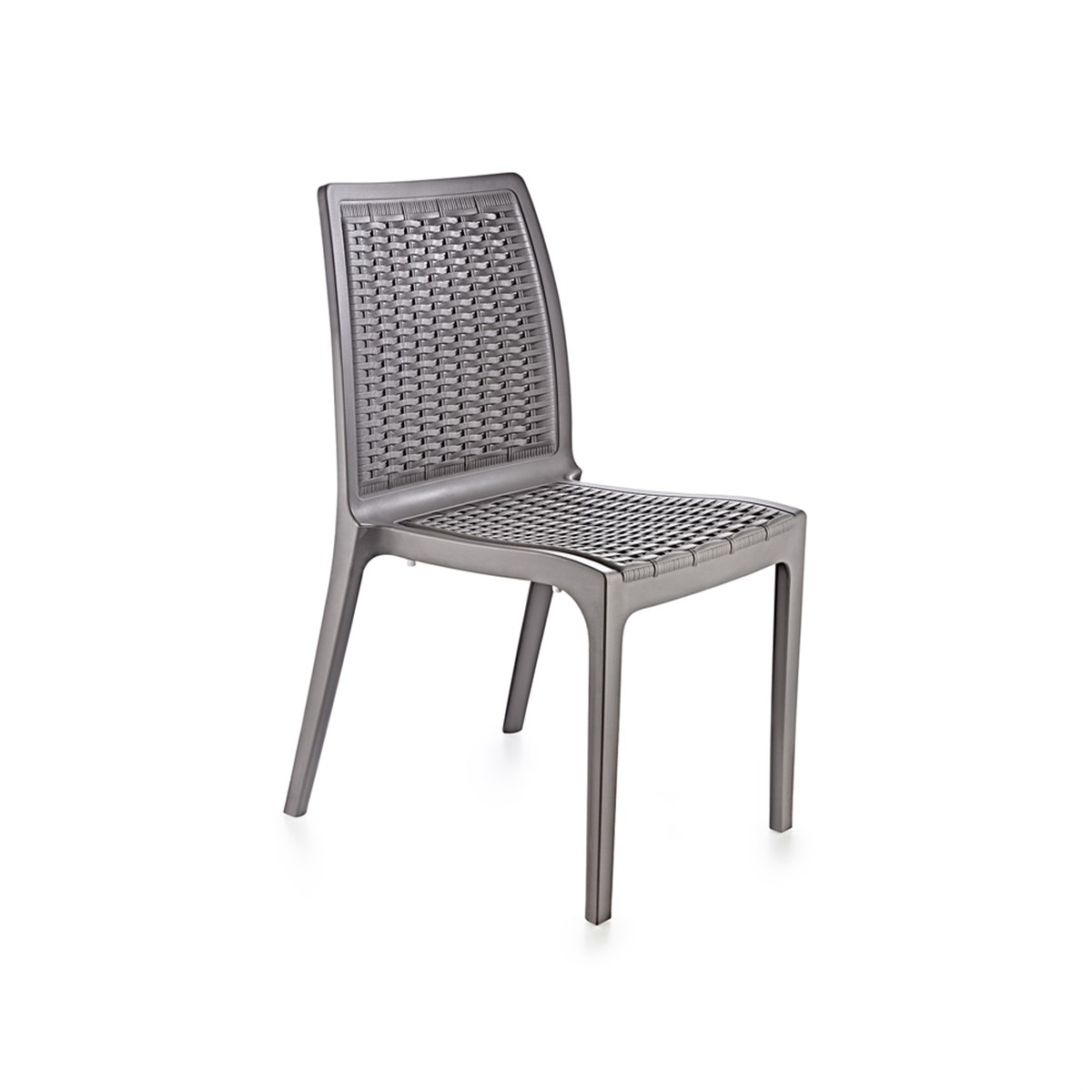 Brezza 2523 Rattan Sandalye Çöl Grisi resmi