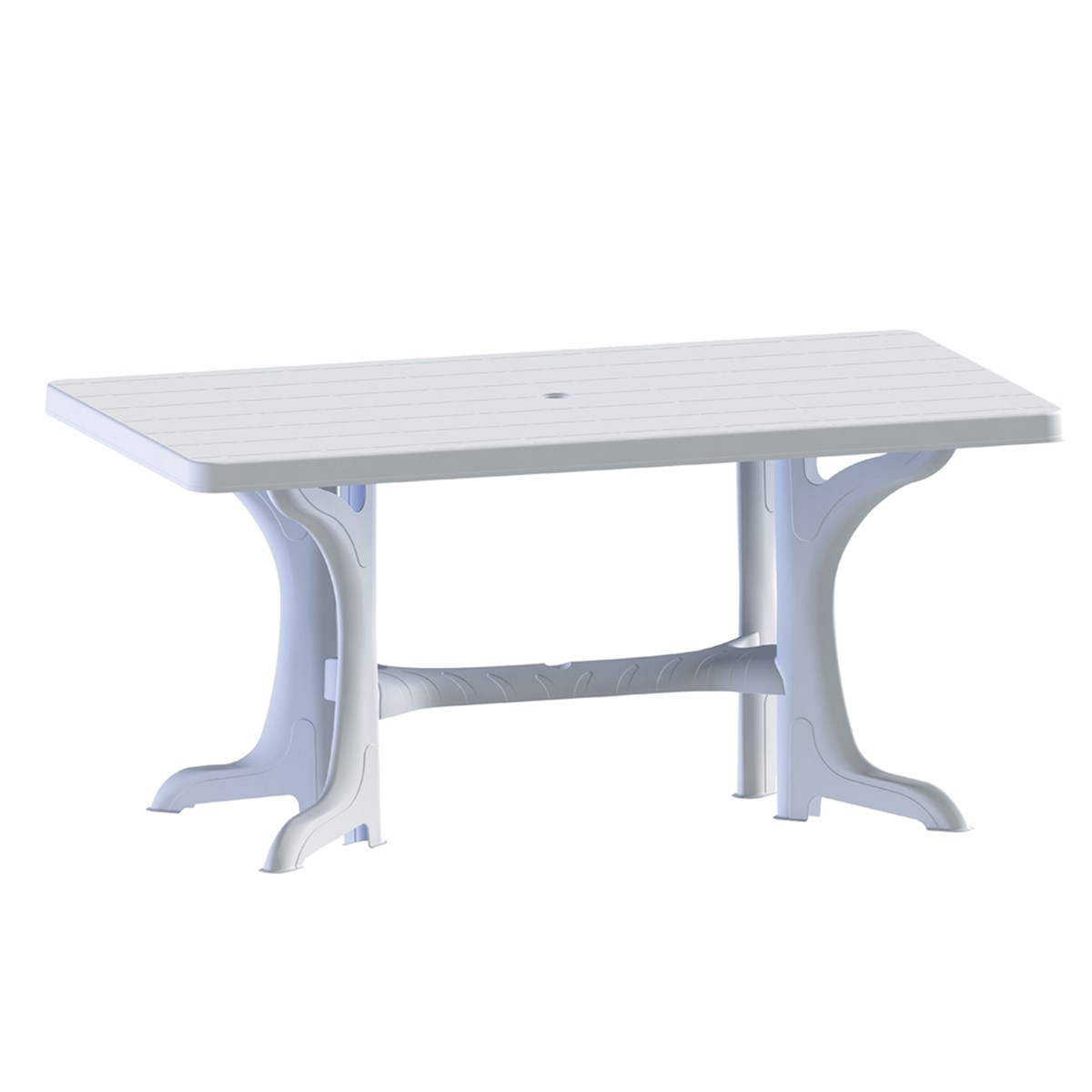 Brezza 2585 Dikdörtgen Masa 90x150x72 Cm Beyaz resmi