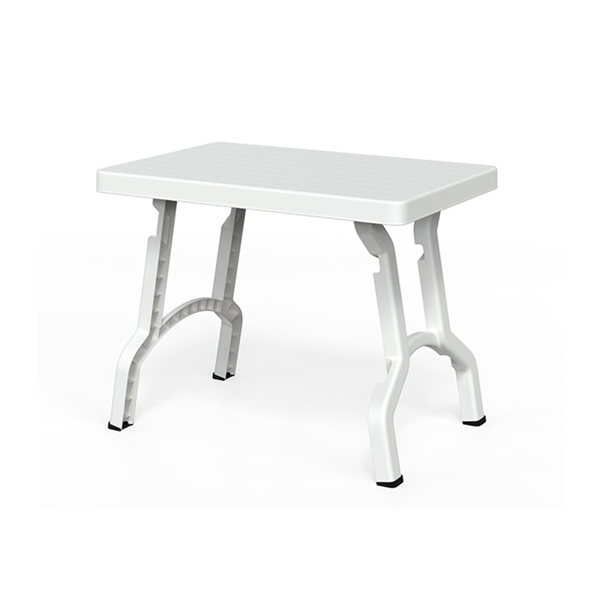 Brezza 2591 Mini Katlanır Masa 72x48x57 Cm Beyaz resmi