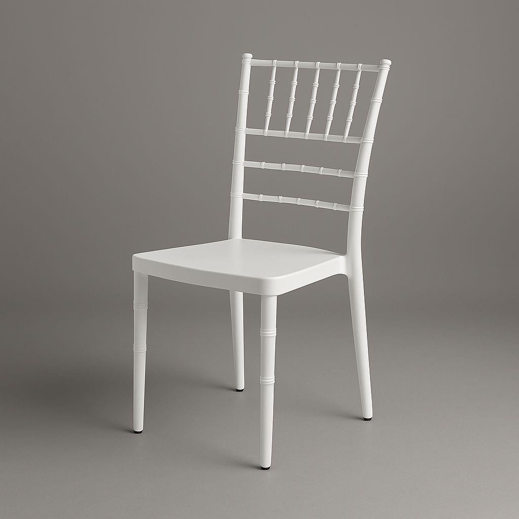 Brezza 2526 Estate Klasik Düğün Sandalyesi Beyaz resmi