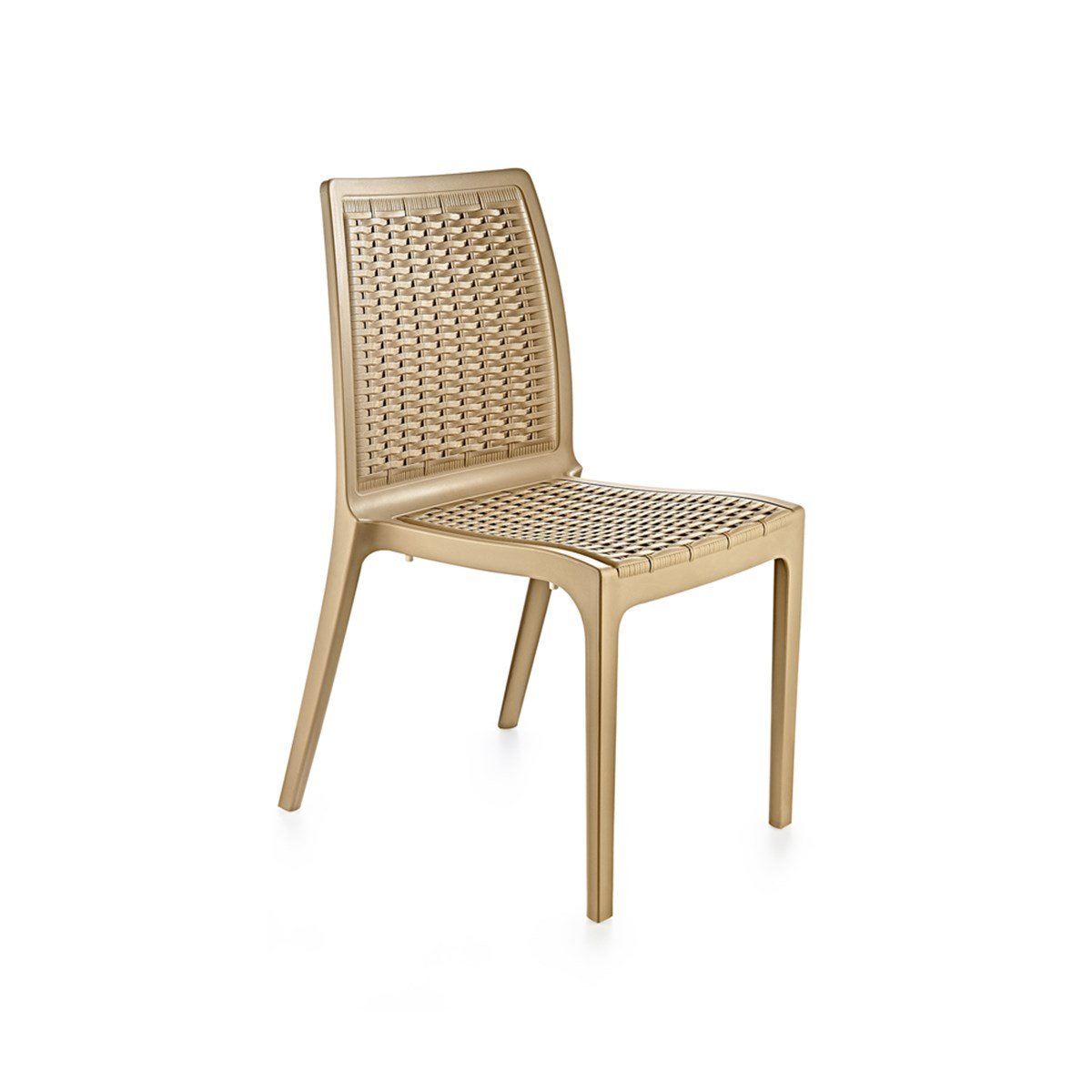 Brezza 2523 Rattan Sandalye Çöl Beji resmi