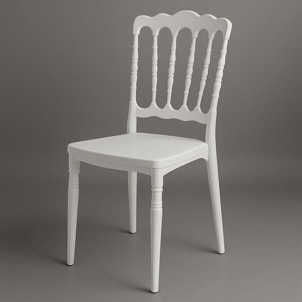 Brezza 2525 Estate Modern Düğün Sandalyesi Beyaz resmi