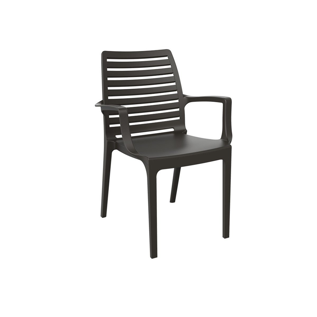 Brezza 2503 Adam Koltuk Koyu Kahve resmi