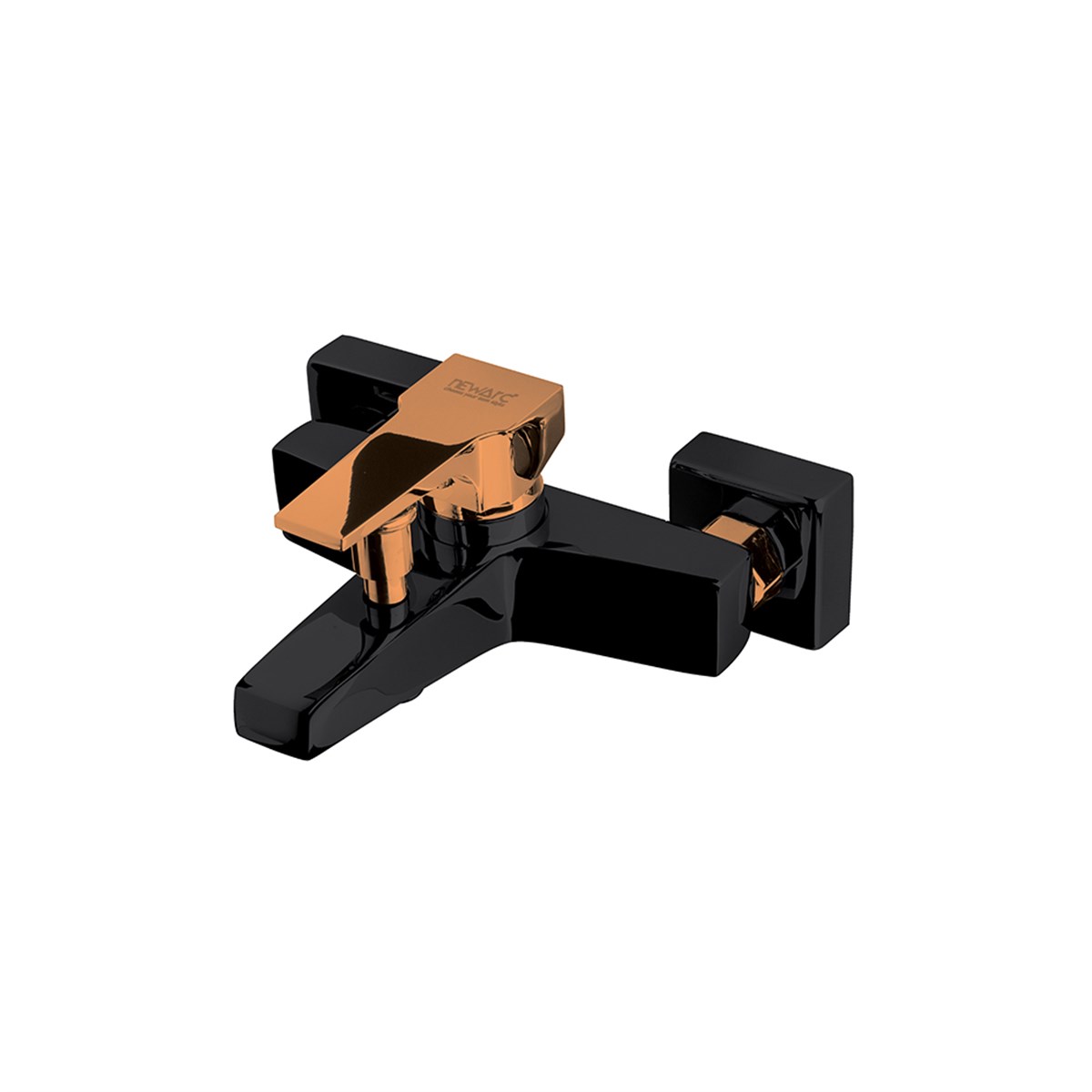 Newarc Aqua Banyo Bataryası Siyah / Parlak Bakır 941511Bs resmi