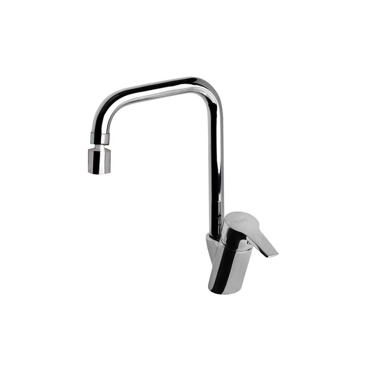 Newarc Energy Döner Perlatörlü Eviye Bataryası Köşe Borulu 891881D resmi