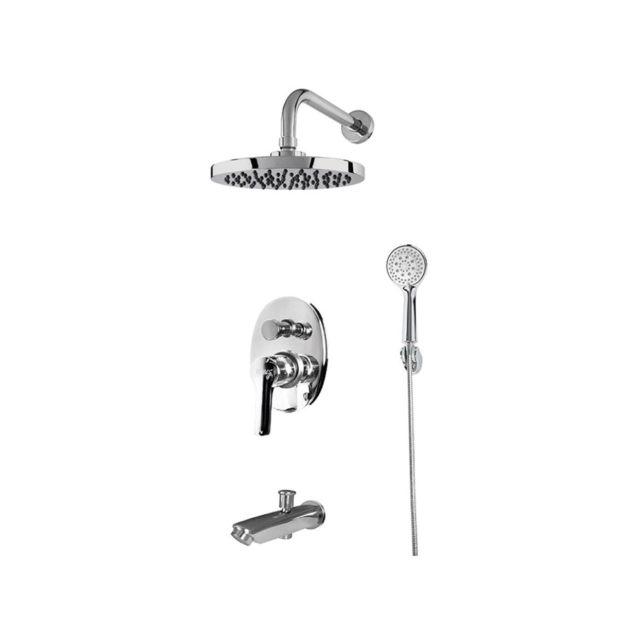 Newarc Premium Ankastre Banyo Bataryası Seti Valfli Gagalı 832137 resmi