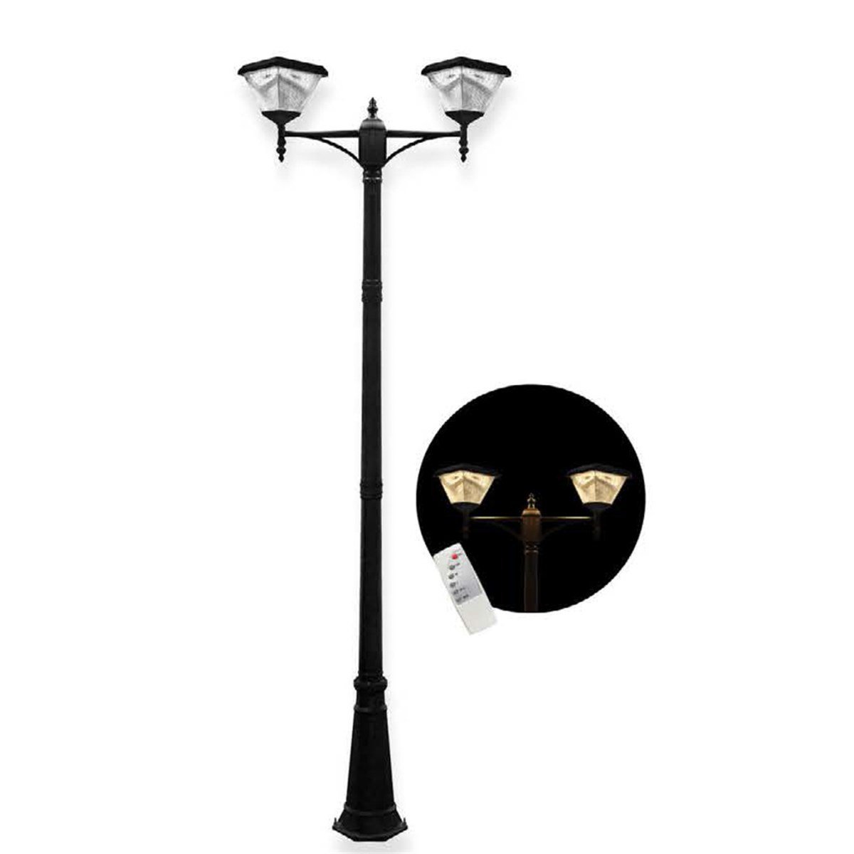 Solar Güneş Enerjili Sokak Armatürü 2X100W Fl-3156 resmi