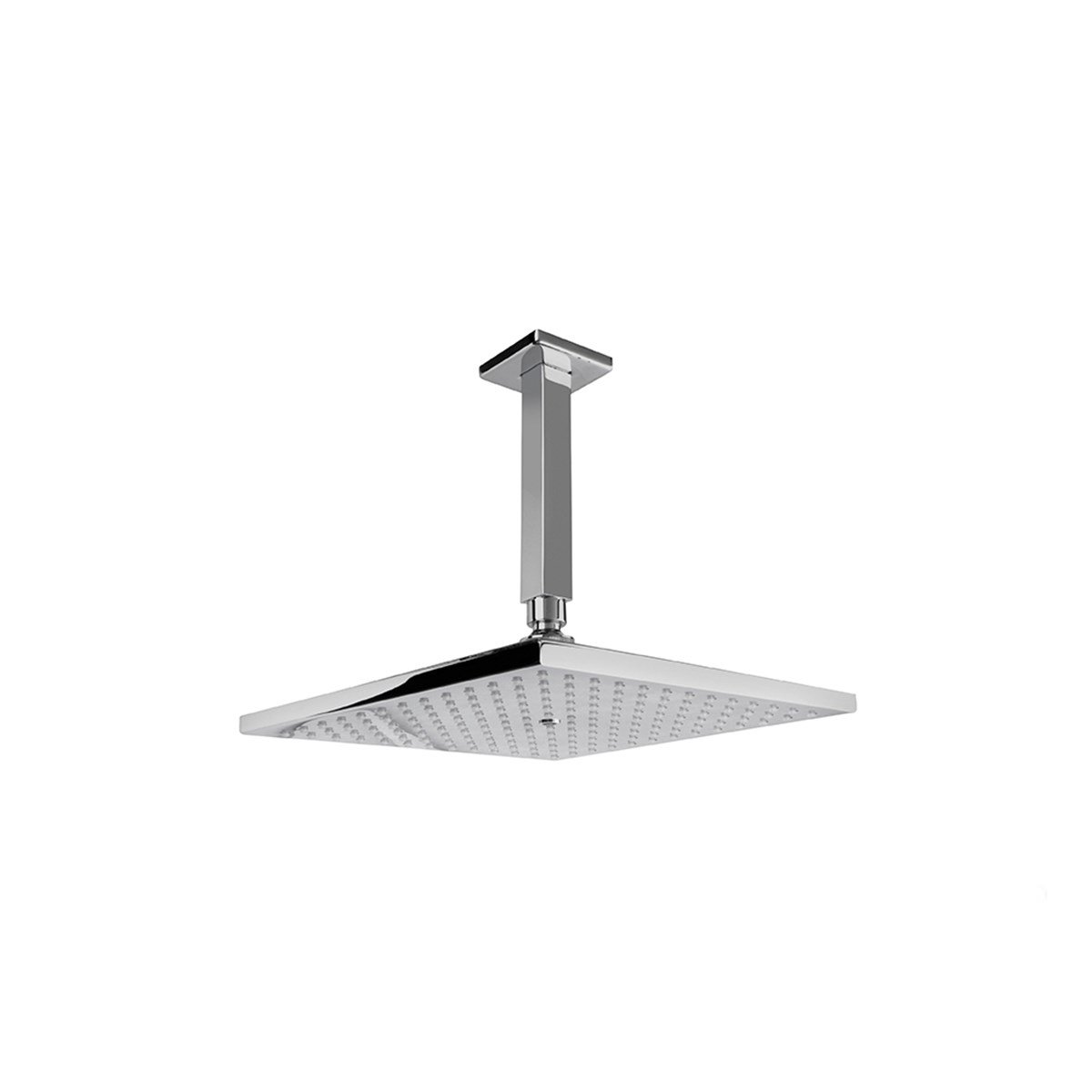 Newarc Corner Tepe Duş Başlığı Tavandan Ayarlı Krom-metal 470532 resmi