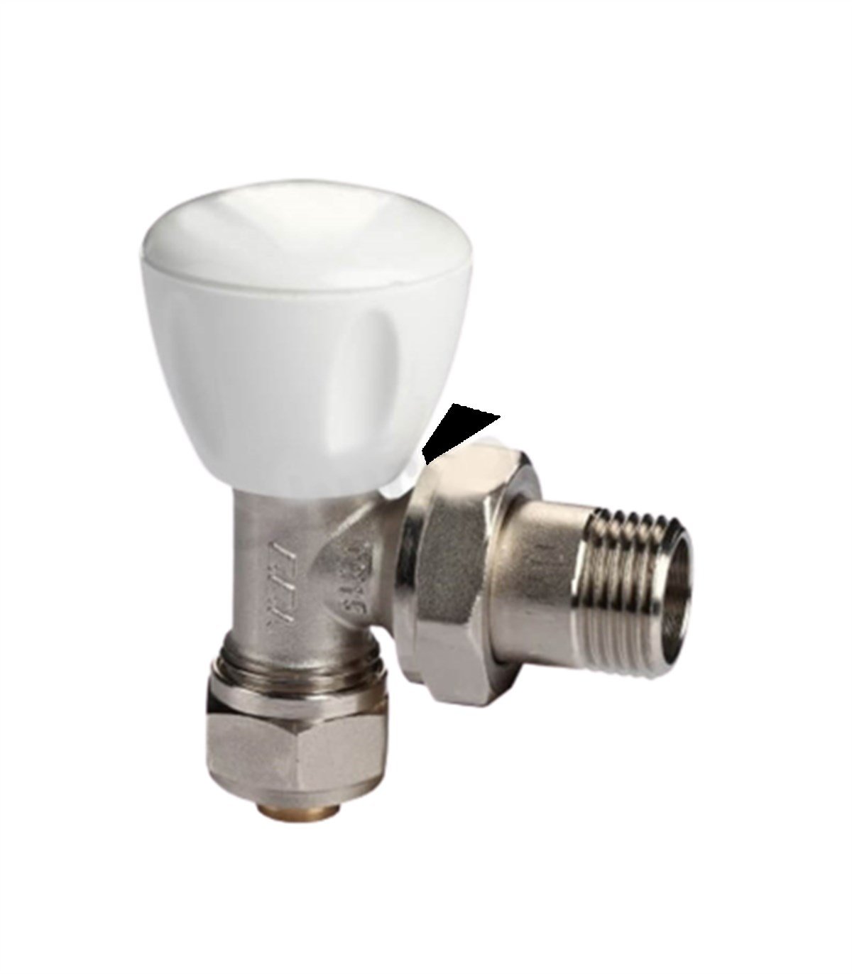 Eca 1/2'' Pex Köşe Radyatör Vanası 602120721 resmi