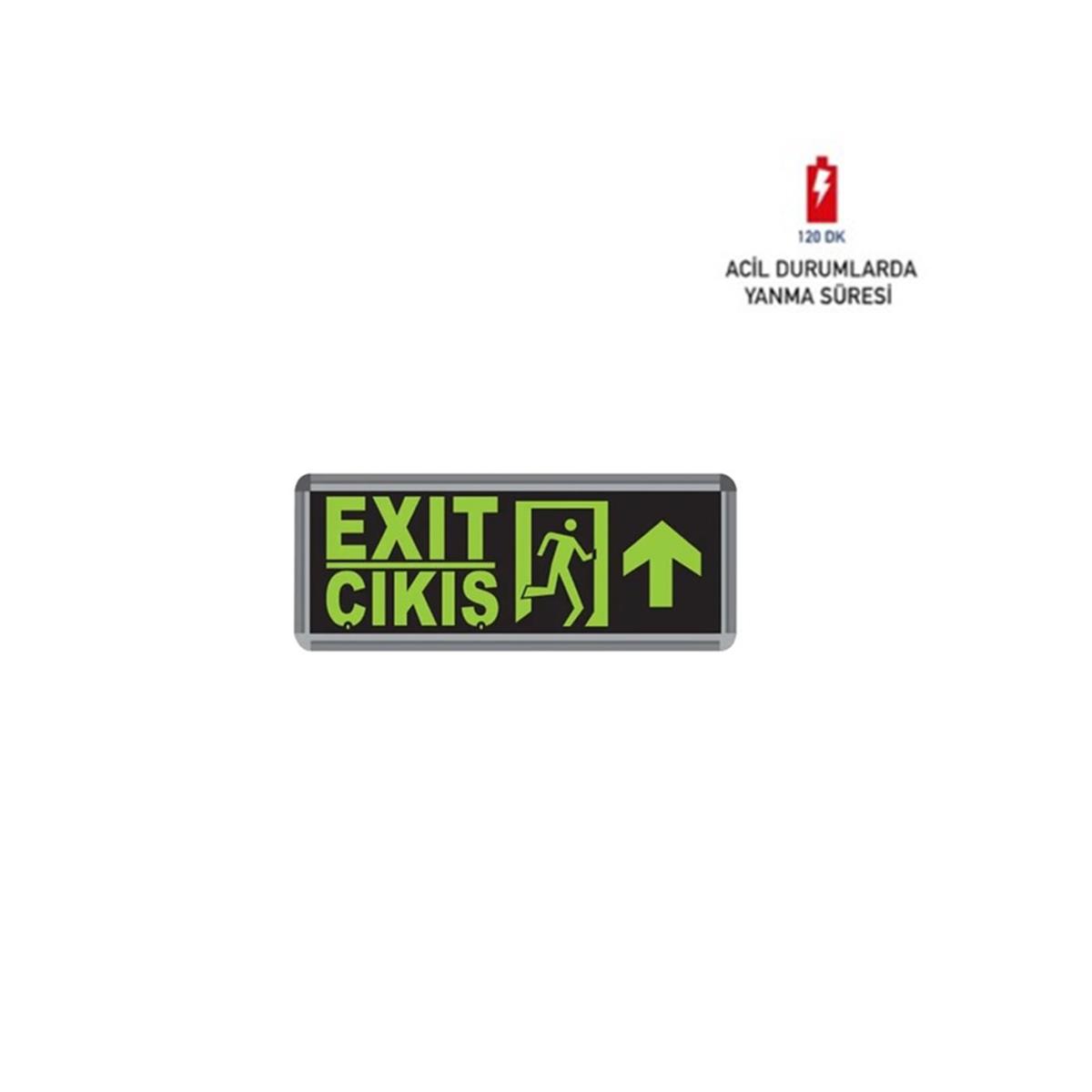 Exit Acil Çıkış Armatürü 3W Fl-9004 resmi