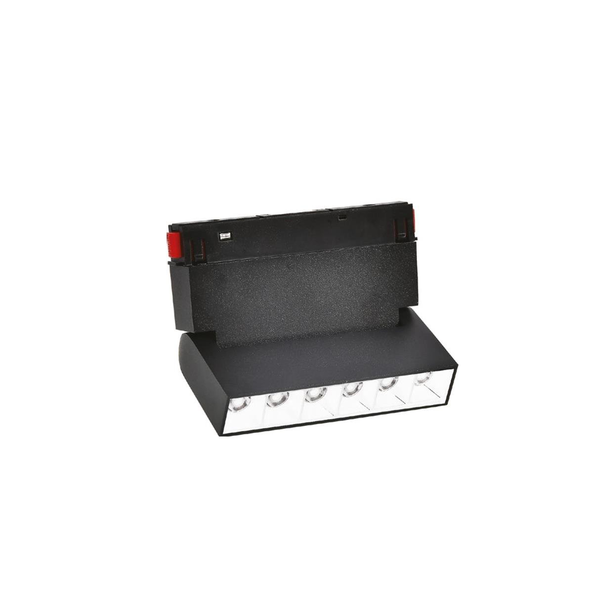 Forlife Beyaz Lensli Hareketli Magnet Armatür 6W 3200K Gün Işığı Fl-5521 W resmi