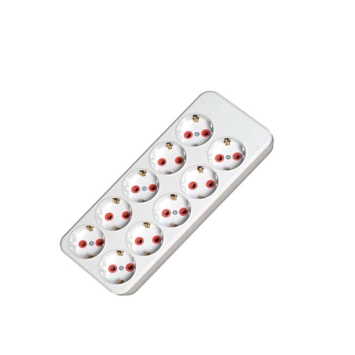 Mutlusan 10'lu Topraklı Grup Priz (Klemensli) resmi