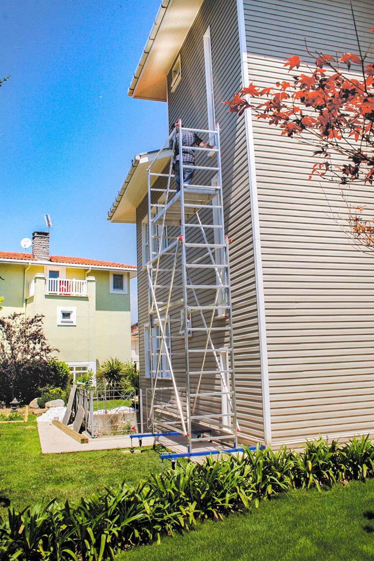 Akrobat 2X4 Teleskopik İskele (8 Mt) (Mağaza Teslim) resmi