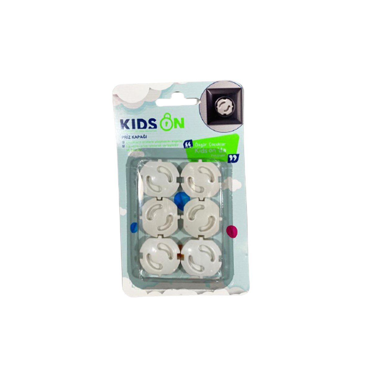 Kidson Çocuk Güvenlik Priz Kapağı-14 resmi