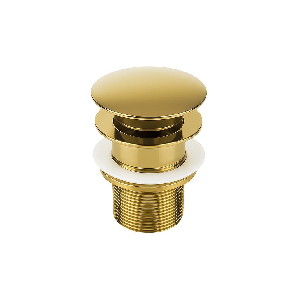 Newarc Sifon Üst Takımı Basmalı Deliksiz Altın 740772G resmi