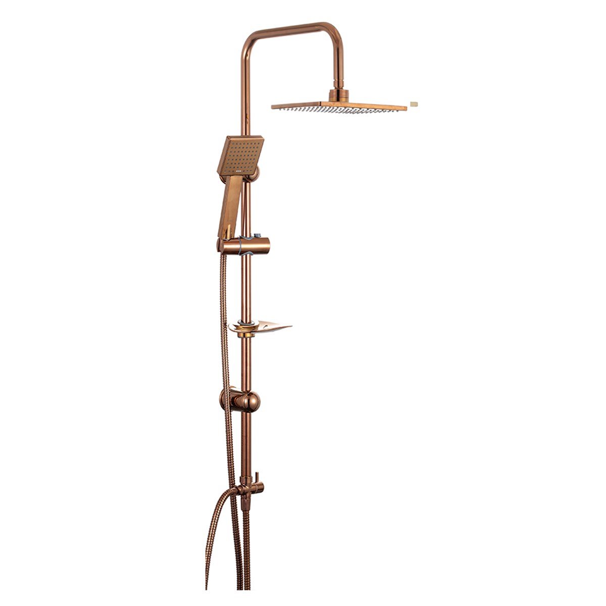 Newarc Aqua Duş Ünitesi Parlak Bakır 440538 resmi