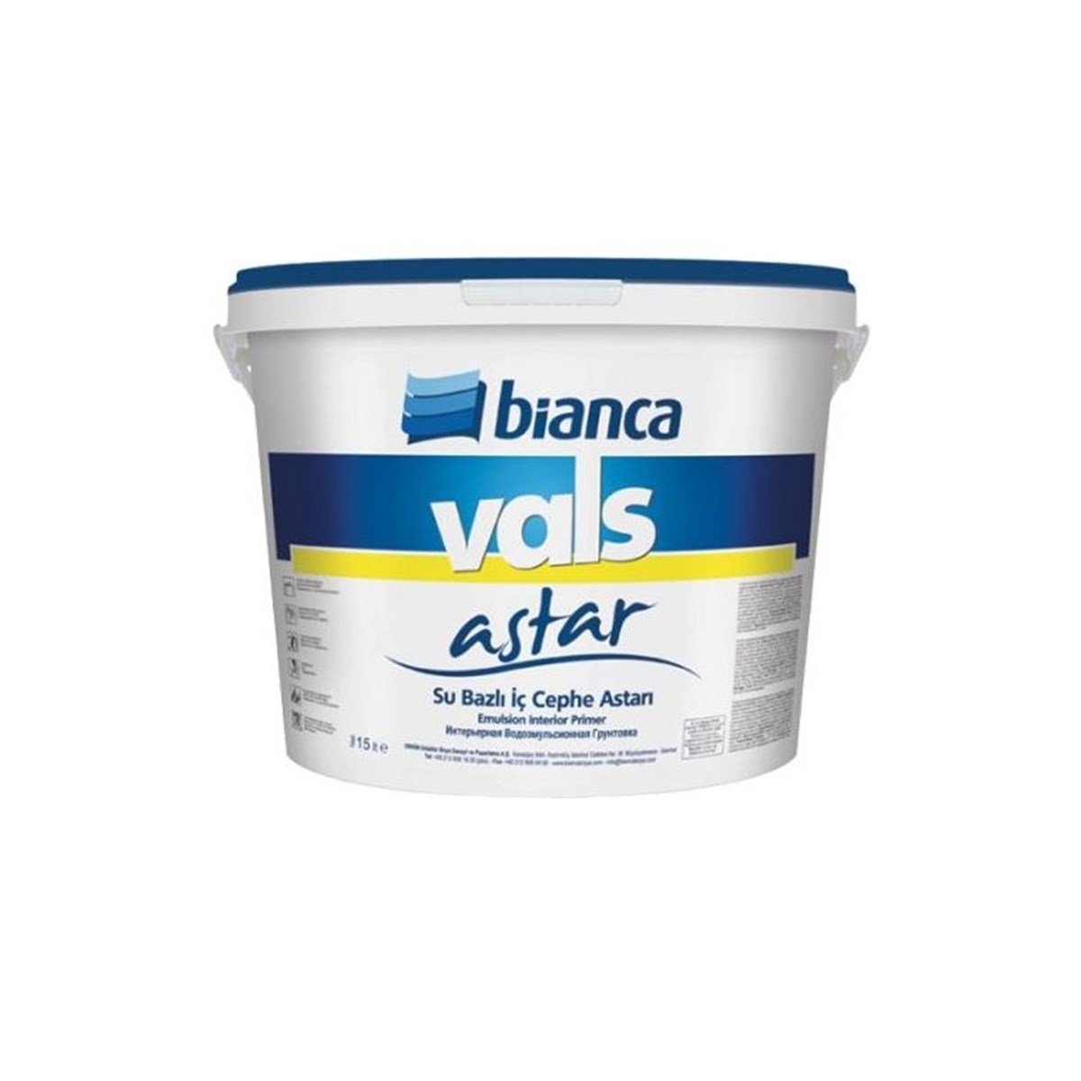 Bianca Vals Saten Astar 2,50 Lt Şeffaf resmi