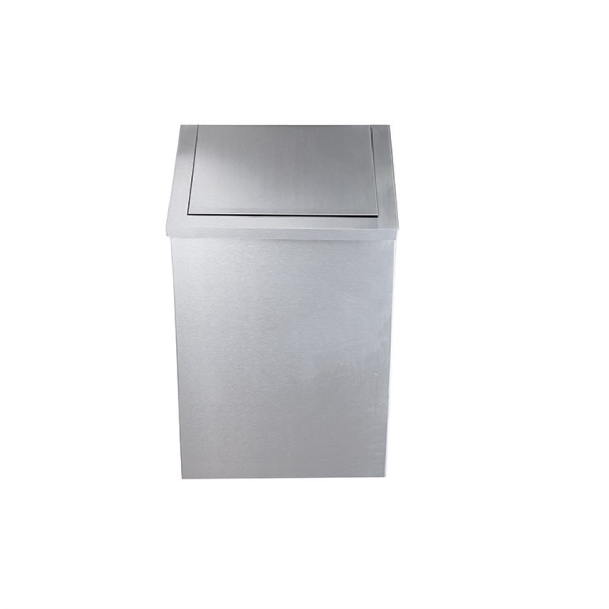 Maxiflow Sallanır Kapak Çöp Kovası 11 Lt Ss430 13310 resmi