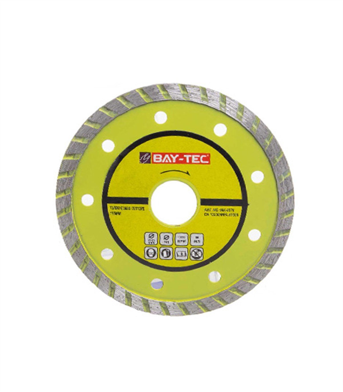 Bay-Tec Turbo Elmas Testere 180mm  mk2800 resmi