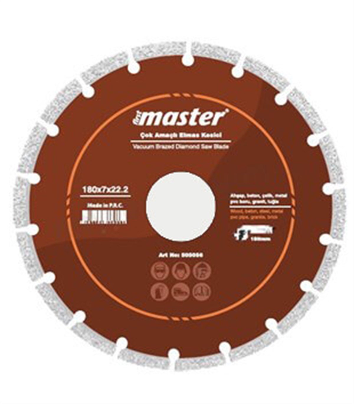 Master Çok Amaçlı Elmas Testere 115Mm 505055 resmi