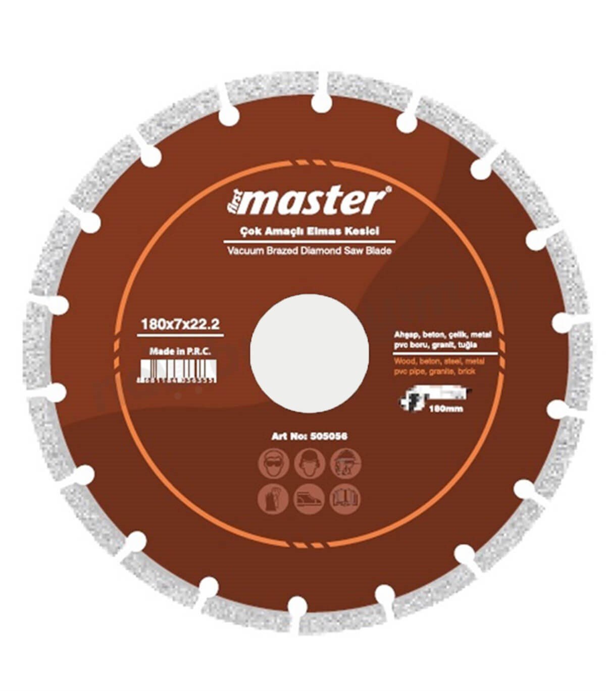 Master Çok Amaçlı Elmas Testere 180Mm 505056 resmi