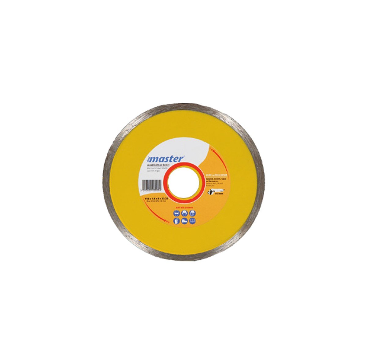 Master Sürekli Elmas Testere 115Mm 505060 resmi