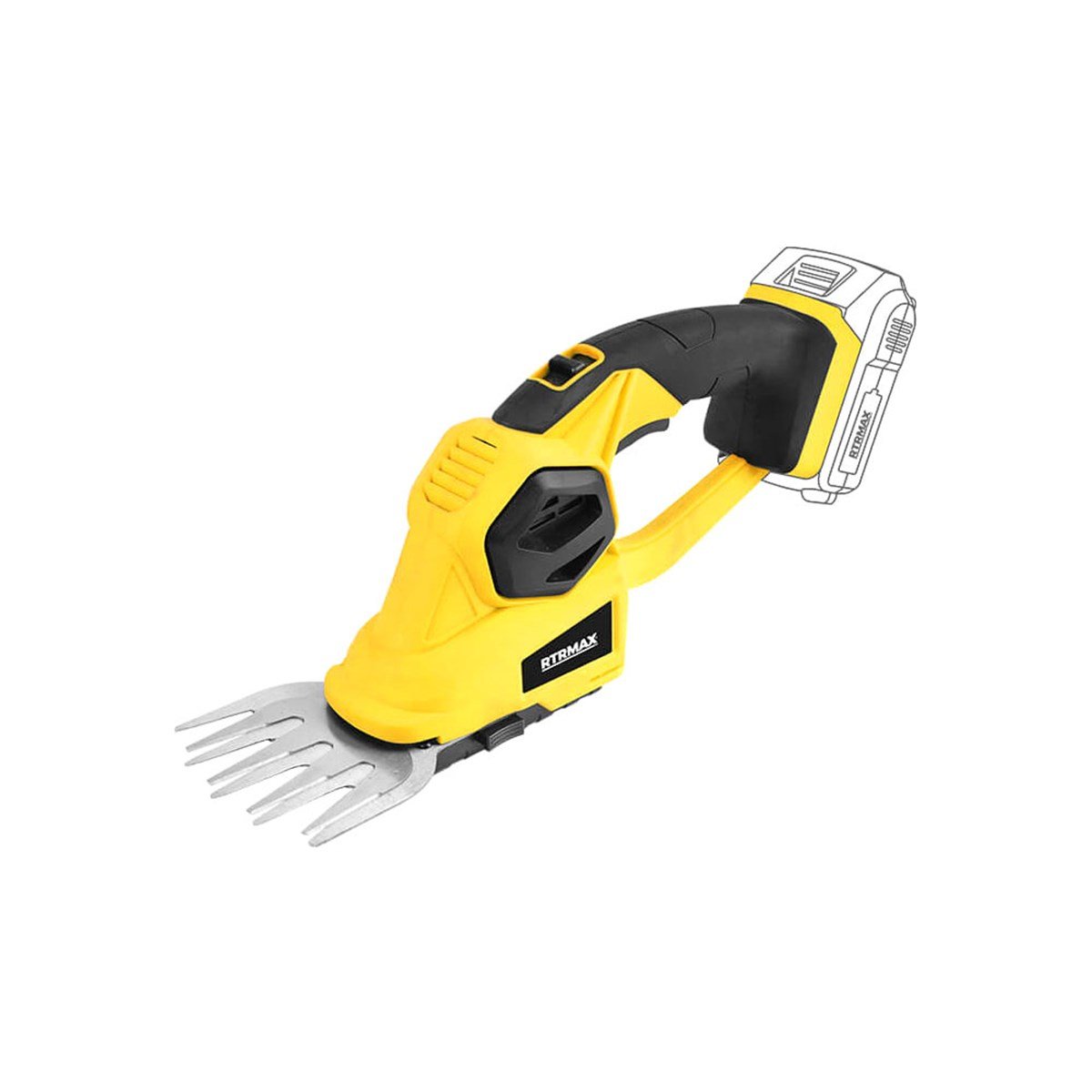 Rtrmax Rtx1893b X-lion Akülü Çim ve Çalı Kesme (akü Hariç) resmi
