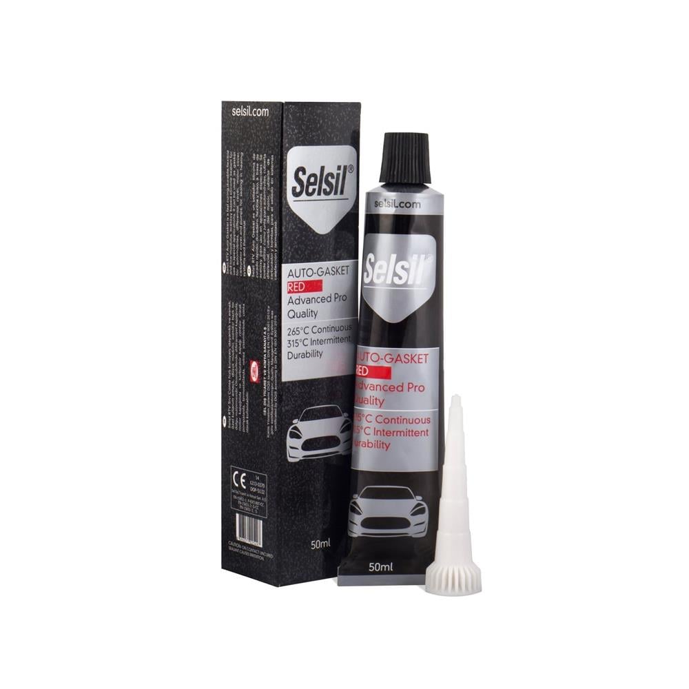 Selsil Rtv Sıvı Conta 50 Ml Kırmızı 2549 resmi