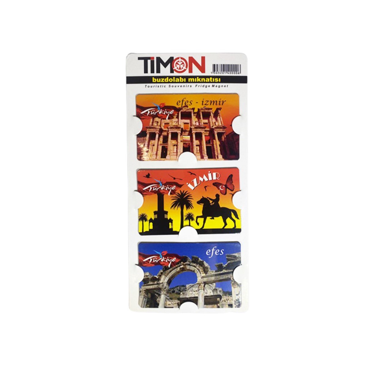 3'lü Buzdolabı Mıknatısı Magnet resmi